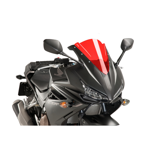 Puig Z-Racing Screen Honda CBR500R 16'-18' (Red)