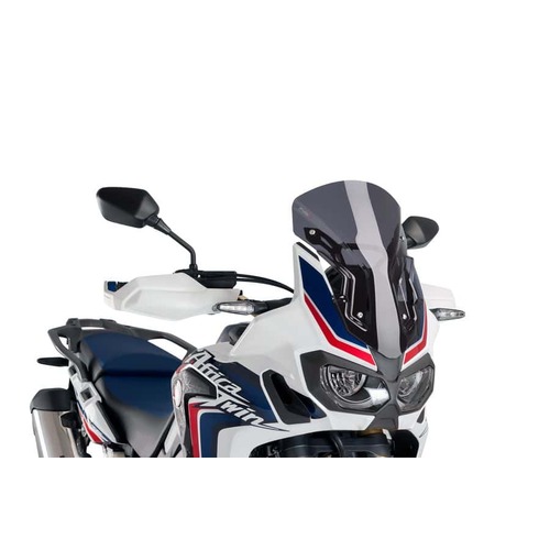 Puig Sport Screen To Suit Honda CRF1000L Africa Twin/Adventure Sports (Dark Smoke)