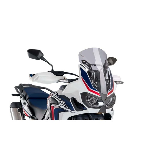 Puig Sport Screen To Suit Honda CRF1000L Africa Twin Models (Smoke)