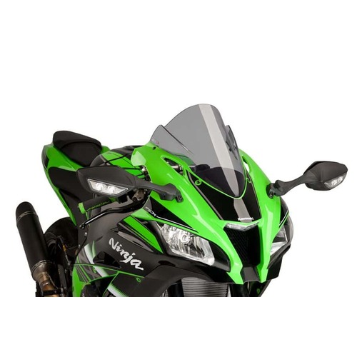 Puig Z-Racing Screen To Suit Kawasaki ZX-10R Models (Smoke)