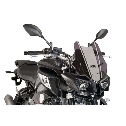 Puig Touring Screen To Suit Yamaha MT-10/SP/FZ-10 (Dark Smoke)