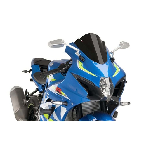 Puig Z-Racing Screen To Suit Suzuki GSX-R1000/R (2017 - 2021) - Black