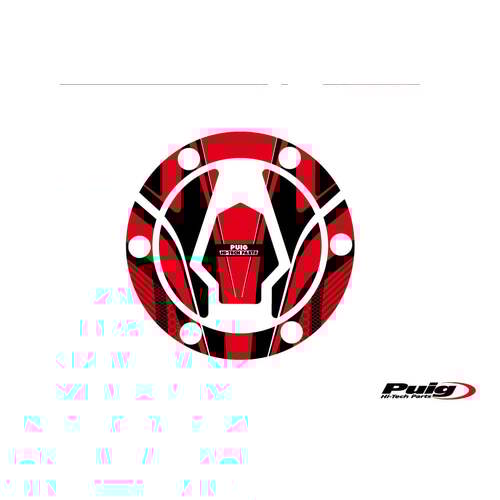 Puig Fuel Cap Cover Mod. Radical BMW (Red)
