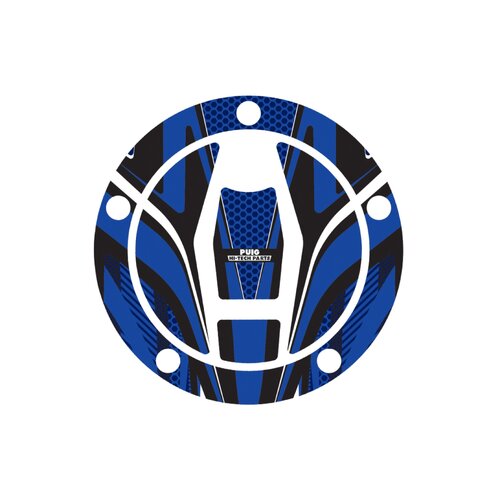 Puig Fuel Cap Cover Mod. Radical Kawasaki C/Bl