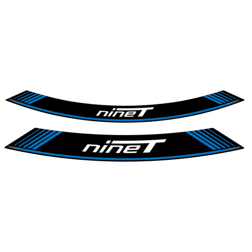 Puig Kit 8 Rim Strips R Nine T (Blue)