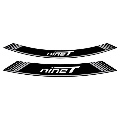 Puig Kit 8 Rim Strips R Nine T (Silver)
