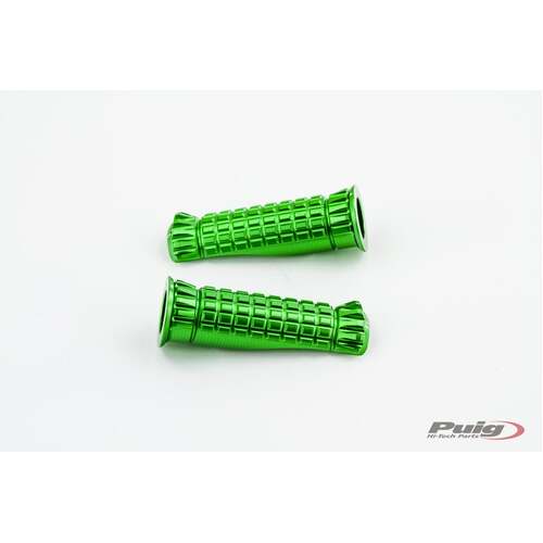 Puig Footpegs R-Fighter Piloto Rig/Left C/Green
