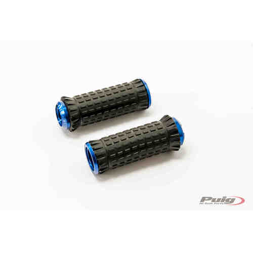 Puig R-Fighter S Footpegs (Blue)