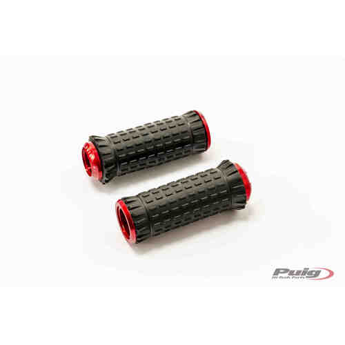 Puig Footpegs R-Fighter S Piloto Rig/Left (Red)