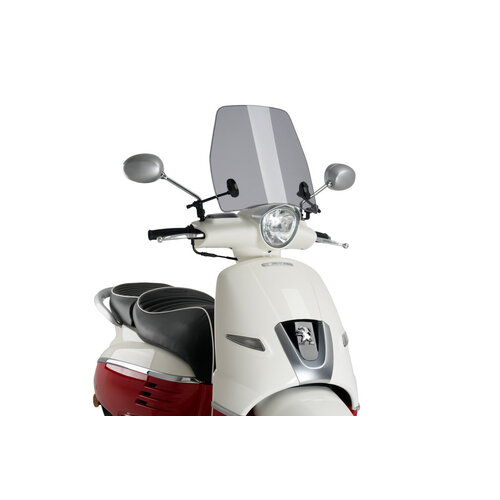 Puig Trafic Screen To Suit Peugeot Django (2016 - Onwards) - Smoke
