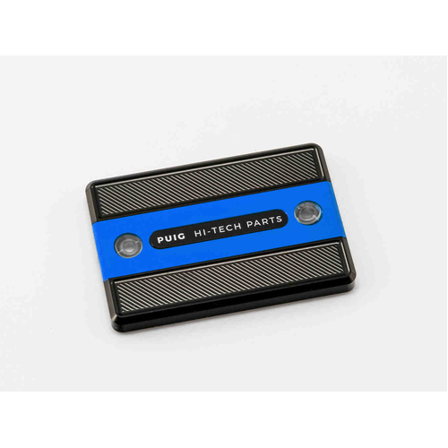 Puig Brake Fluid Tank Cap To Suit Various Yamaha Models (Blue)