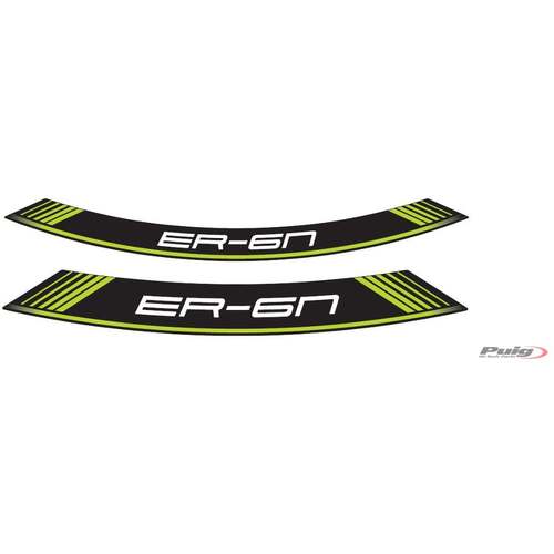 Puig Kit 8 Rim Strips ER6 (Green)