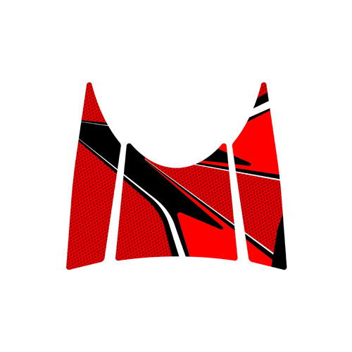 Puig Yoke Protector Kawasaki Ninja650/Z650 17-18 (Red)