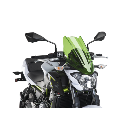 Puig New Generation Touring Screen To Suit Kawasaki Z650 17-18'(Green)