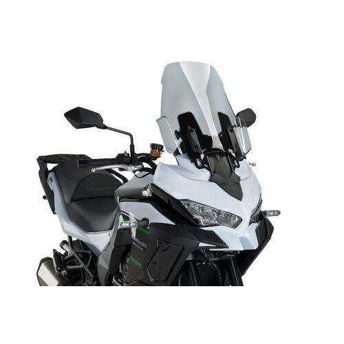 Puig Touring Screen To Suit Kawasaki Versys 650/1000 (Light Smoke)