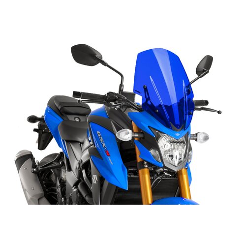 Puig Ninds. N.G. Touring Suzuki GSX-S750 17-18'' (Blue)