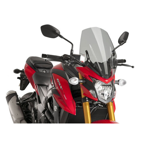 Puig New Generation Touring Screen To Suit Suzuki GSX-S750 (2017 - 2021) - Smoke