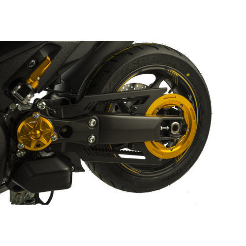 Puig Shaft Cover Yamaha Tmax 530/Sx/Dx 17' (Black)