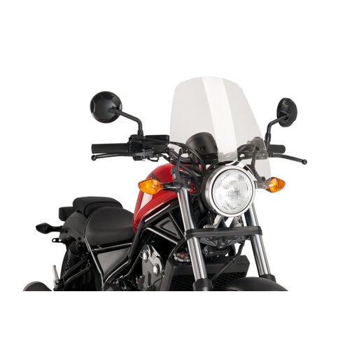 Puig New Generation Touring Screen To Suit Honda CMX 300/500/S Rebel (Clear)