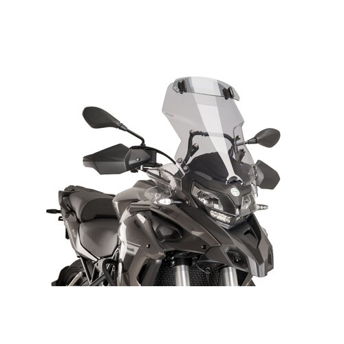 Puig Touring Screen W/Visor Benelli TRK502 16-18 (Smoke)