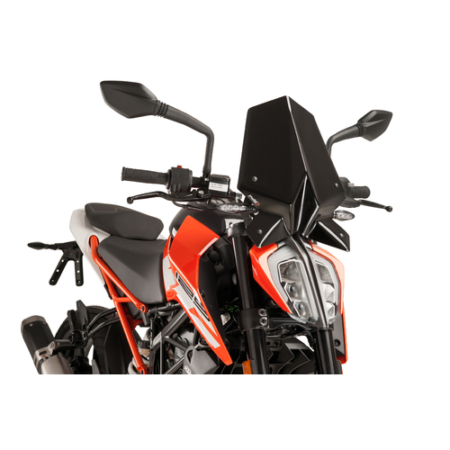 Puig New Generation Screen To Suit KTM 125/390 Duke 17-18' C/Bl
