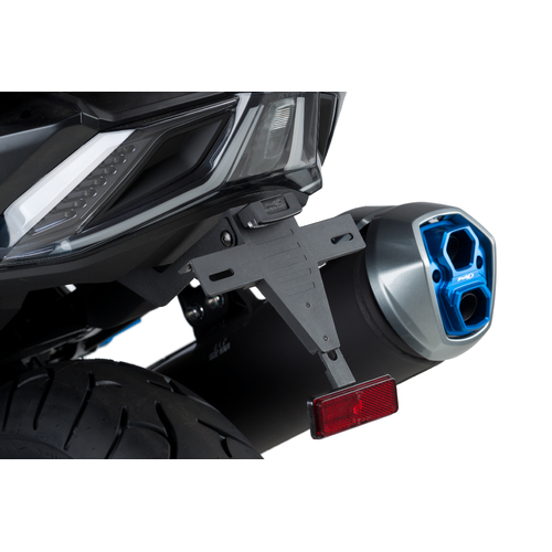 Puig License Support Kymco Ak550 17-18' (Black)