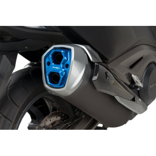 Puig End Tube For Exhaust Escape Kymco Ak550 17' (Blue)