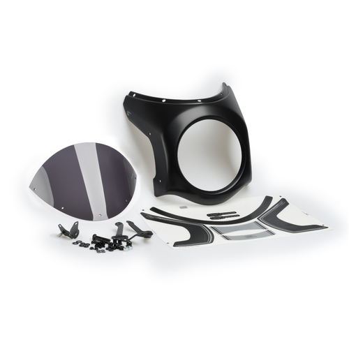 Puig Semifairing (Black) Diam.195mm Windshield C/Fume