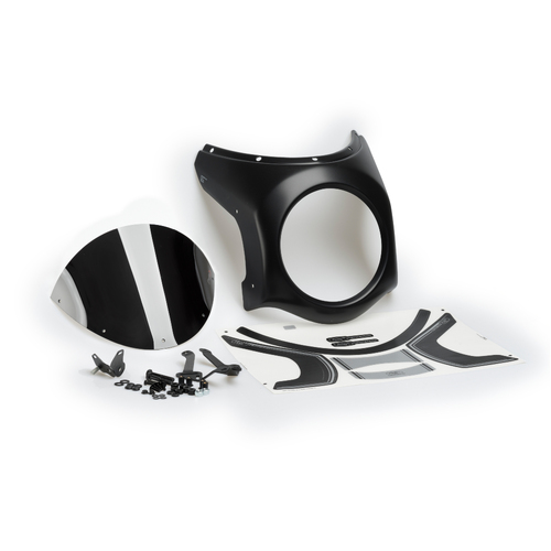 Puig Semifairing (Black) Diam.195mm Windshield (Black)