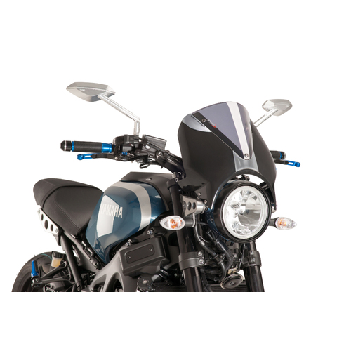 Puig Retrovision Screen To Suit XSR700/900 16'-18'(Smoke)
