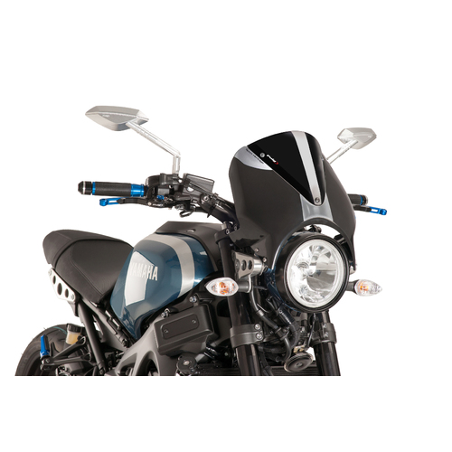 Puig Retrovision Screen To Suit XSR700/900 16'-18'(Black)