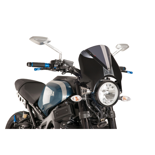 Puig Windshield Retrovision XSR700/900 16'-18'C/Dark Sm