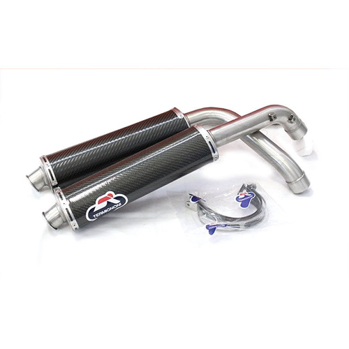 Termignoni DUCATI 748/916/996/998 PAIR OF RACING CARBON SILENCERS
