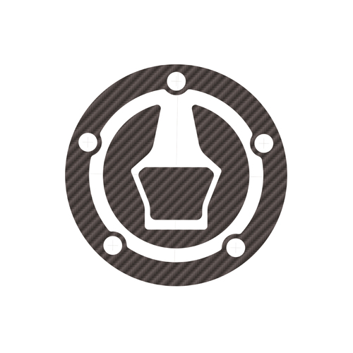 Puig Fuel Cap Cover Mod. X-Treme Suzuki C/Carb