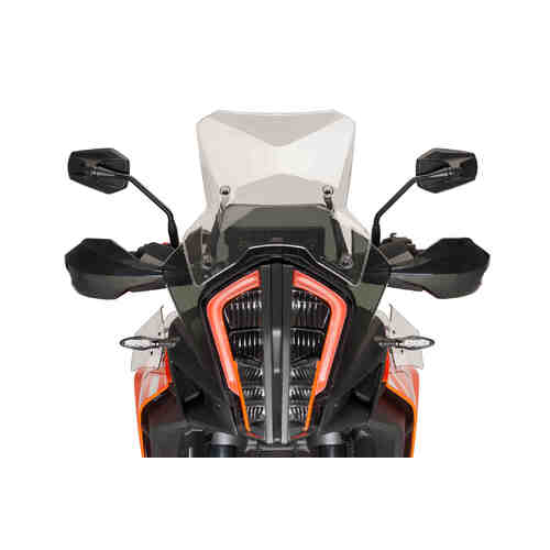 Puig Upper Deflector Kit To Suit Various KTM Adventure Models (Clear)