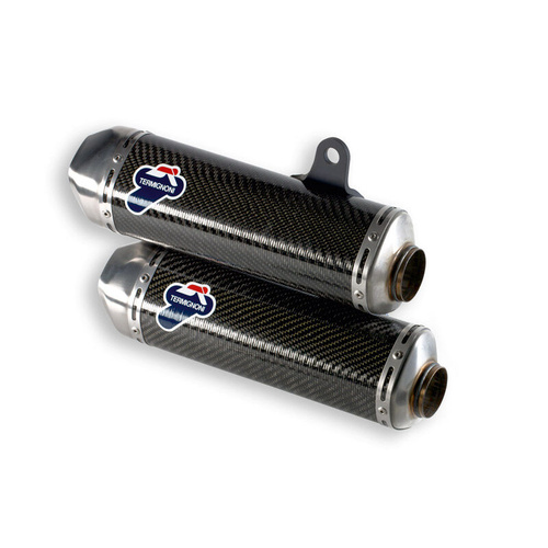 Termignoni DUCATI MONSTER 1100 EVO PAIR OF CARBON RACING SILENCERS