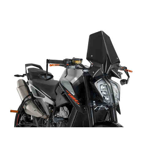 Puig New Generation Sport Screen To Suit  KTM 790 Duke/890 Duke R (Black)