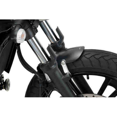 Puig Aluminium Front Fender To Suit Kawasaki Vulcan S/Cafe 2015 - Onwards (Black)