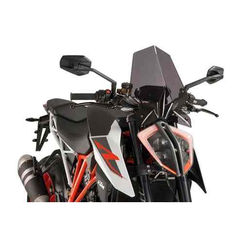 Puig New Generation Touring Screen To Suit KTM 1290 Super Duke R 2017 - 2019 (Dark Smoke)
