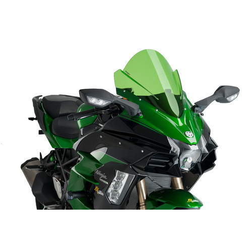 Puig Z-Racing Screen Kawasaki Ninja H2 Sx 18' (Green)