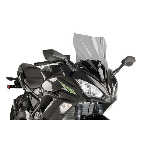 Puig Racing Screen To Suit Kawasaki Ninja 650 2017 - 2019 (Smoke)