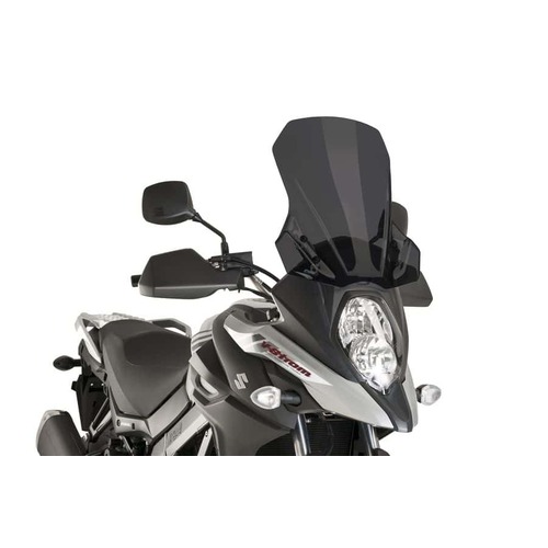 Puig Touring Screen To Suit Suzuki DL650/XT V-Strom 2017 - Onwards (Dark Smoke)