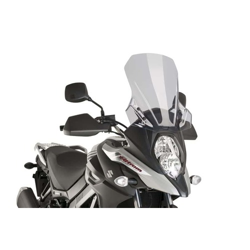 Puig Touring Screen To Suit Suzuki DL650/XT V-Strom (2017 - Onwards) - Smoke