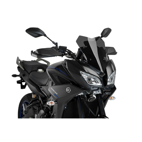 Puig Sport Screen To Suit Yamaha MT-09 Tracer / GT (Dark Smoke)
