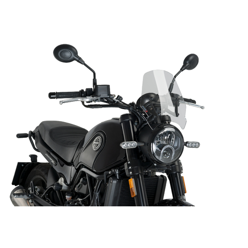 Puig New Generation Screen To Suit Benelli Leoncino 500 (Clear)