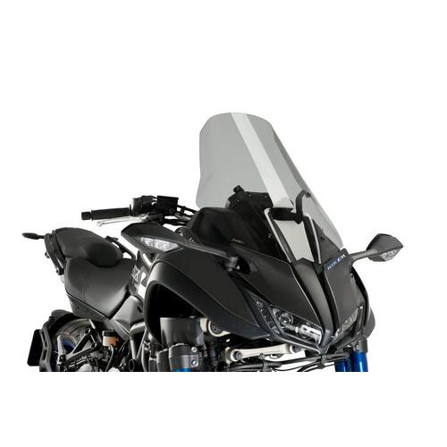Puig Touring Plus Screen To Suit BMW F850GS (2018 - 2019) - Smoke
