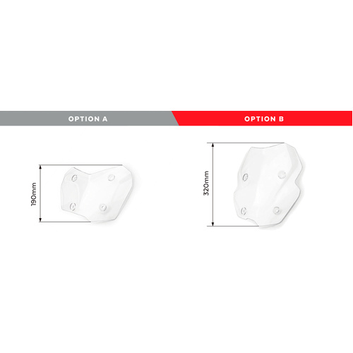 Puig Touring Shield W/Visor BMW F750GS 18' (Smoke)