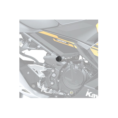 Puig Chassis Plugs Kawasaki Ninja 400 18' (Black)