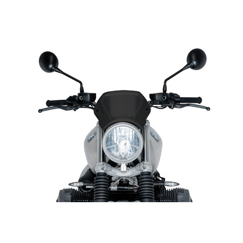 Puig Aluminium Front Plate For BMW R Nine T (Black)