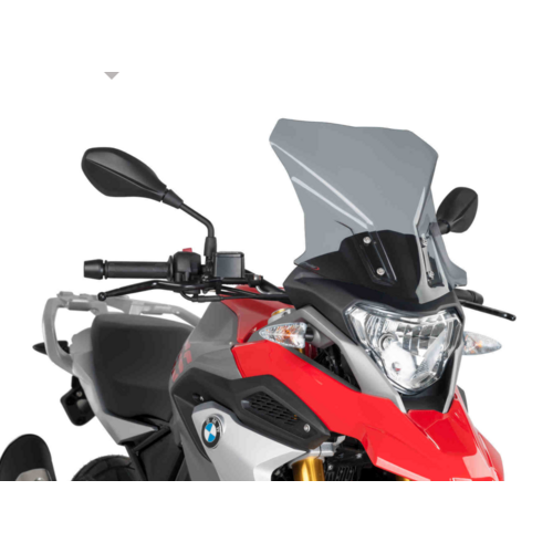 Puig Touring Screen To Suit BMW G310GS 2017 - Onwards (Light Smoke)